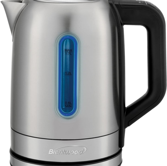 Brentwood KT-1796DS Electric Kettle, standard, Black - Picture 2 of 6